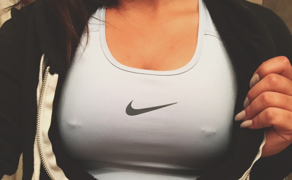 nipple top  Women's Short/Long Sleeve T-Shirt Nipple Rings